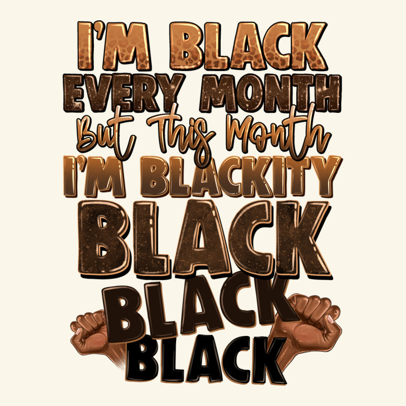 Im Black Every Month But This Month Im Blackity Bl Premium Hoodie by LillyAllenDesigns | Teevron
