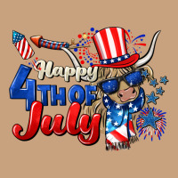 Happy 4th Of July Cow Vintage Tee | Teevron