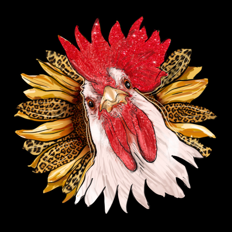 Sunflower With Rooster Heavyweight Sweatshirt by RanaPortraitStore | Teevron