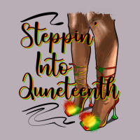 Steppin' Into Juneteenth Heels Vintage Tee | Teevron