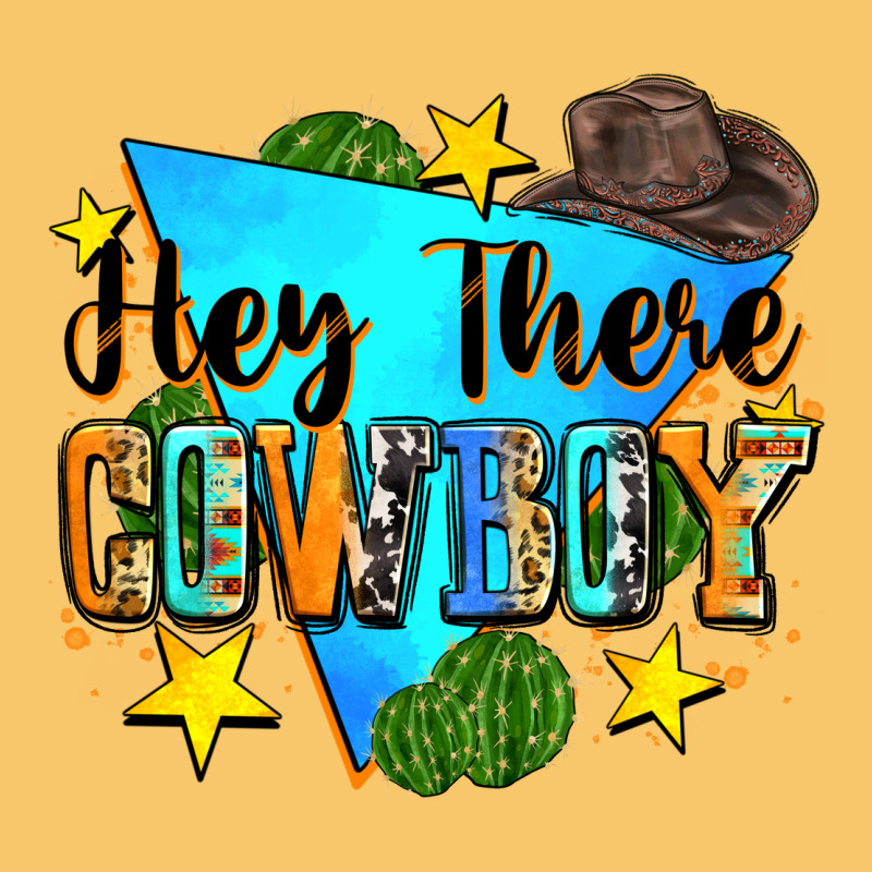 Hey There Cowboy Vintage Hoodie by Zillion Design Studio | Teevron