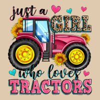Just A Girl Who Loves Tractors Heavyweight Sweatshirt | Teevron