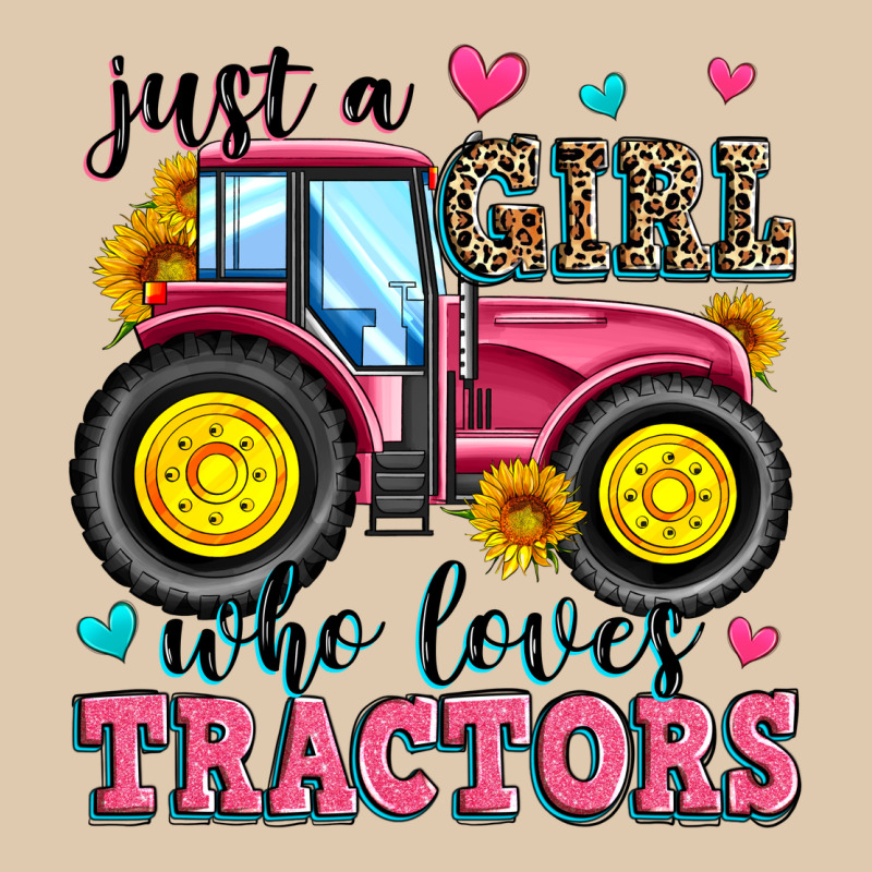 Just A Girl Who Loves Tractors Heavyweight Sweatshirt by Zillion Design Studio | Teevron