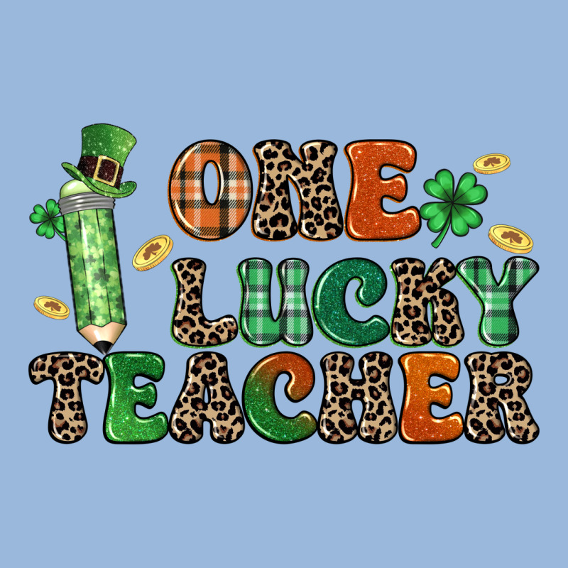 One Lucky Teacher Premium Hoodie by LillyAllenDesigns | Teevron