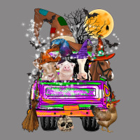 Hallloween Farm Animals Truck Vintage Tee | Teevron