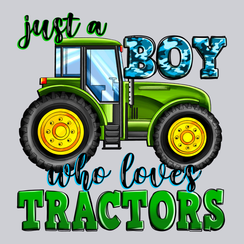 Just A Boy Who Loves Tractors Heavyweight Sweatshirt by Zillion Design Studio | Teevron
