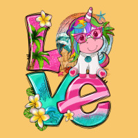 Love Summer Unicorn Vintage Hoodie | Teevron