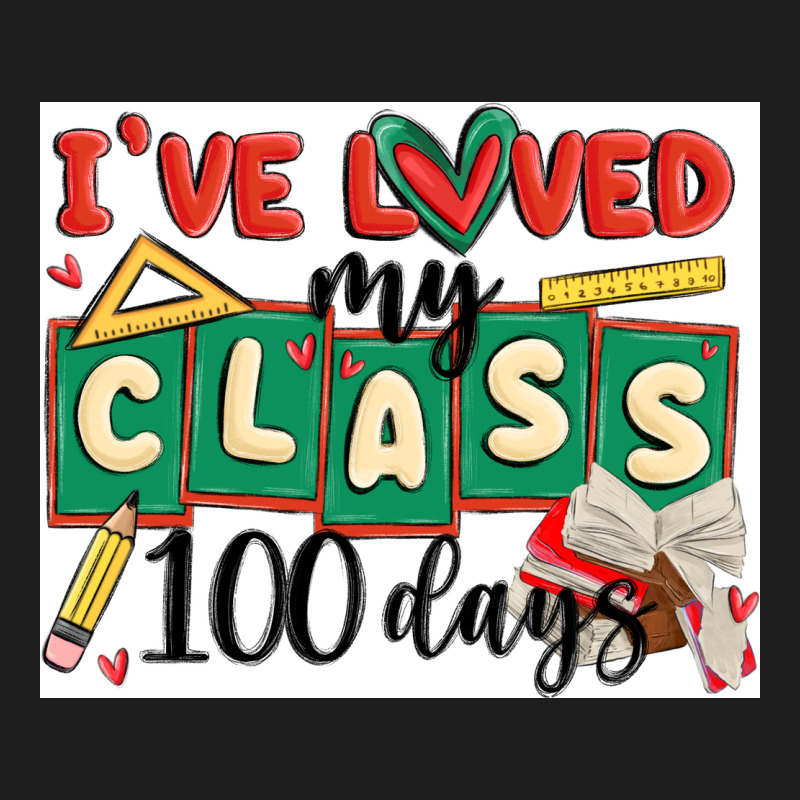 I've Loved My Class 100 Days Heavyweight Hoodie by MaliasSmallBusiness | Teevron