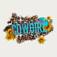 Western Cowgirl And Sunflower With Hat And Cowhide Leopard Zipper Hoodie | Teevron