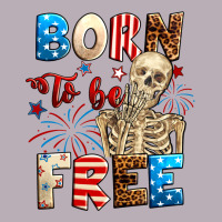Born To Be Free With Skeleton 4th Of July Vintage Tee | Teevron