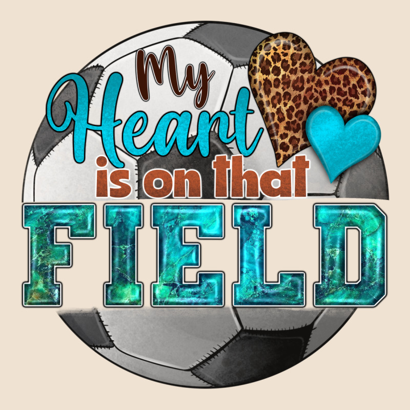 My Heart Is On That Field Soccer Urban Heavy Tee by HRA Design Shop | Teevron
