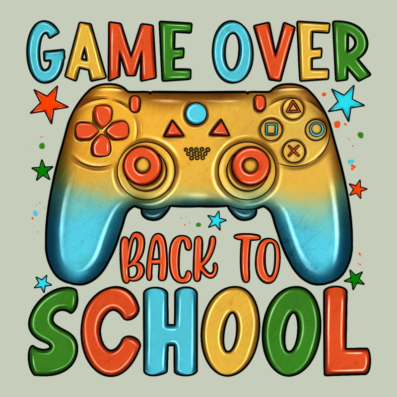 Game Over Back To School Long Sleeve Tee by JahusDesignShop | Teevron