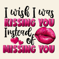 I Wish I Was Kissing You Instead Of Missing You Vintage Tee | Teevron