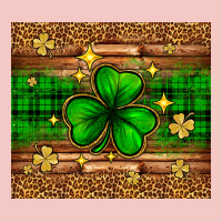 St. Patrick's Day Shamrock Leopard Urban Heavy Tee | Teevron