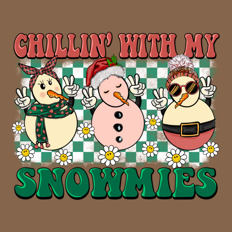 Chillin With My Snowmies Premium Tee by BarkalooDesign | Teevron