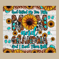 God Gifted Me Two Titles Mom And Grandma And I Rock Them Both Long Sleeve Tee | Teevron