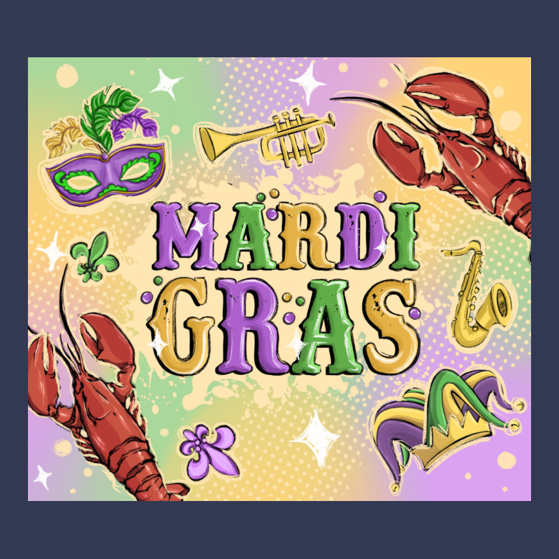 Mardi Gras Heavyweight Hoodie by MaliasSmallBusiness | Teevron
