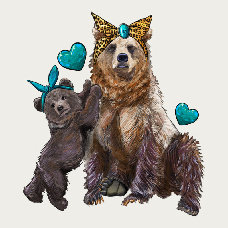 Mama Bear And Baby Bear Zipper Hoodie by Artiststas | Teevron