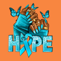 Hope Teal Ribbon Ovarian Cancer Nails Premium Sweatshirt | Teevron