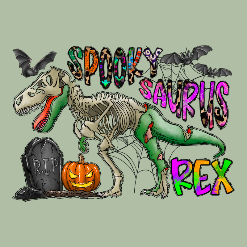 Spooky Saurus Rex Urban Heavy Tee by CowhideDigitalArt | Teevron
