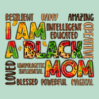 I Am A Black Mom Premium Hoodie | Teevron