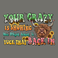 Your Crazy Is Showing Cow Premium Hoodie | Teevron