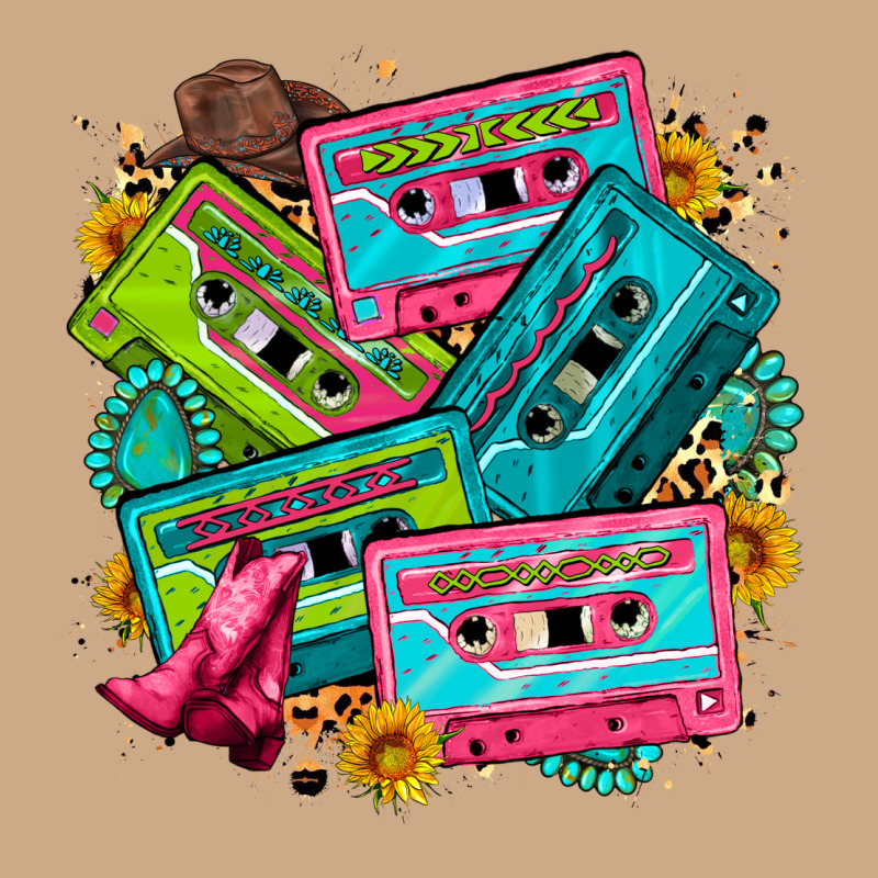 90's Country Cassette Tapes Vintage Hoodie by Zillion Design Studio | Teevron