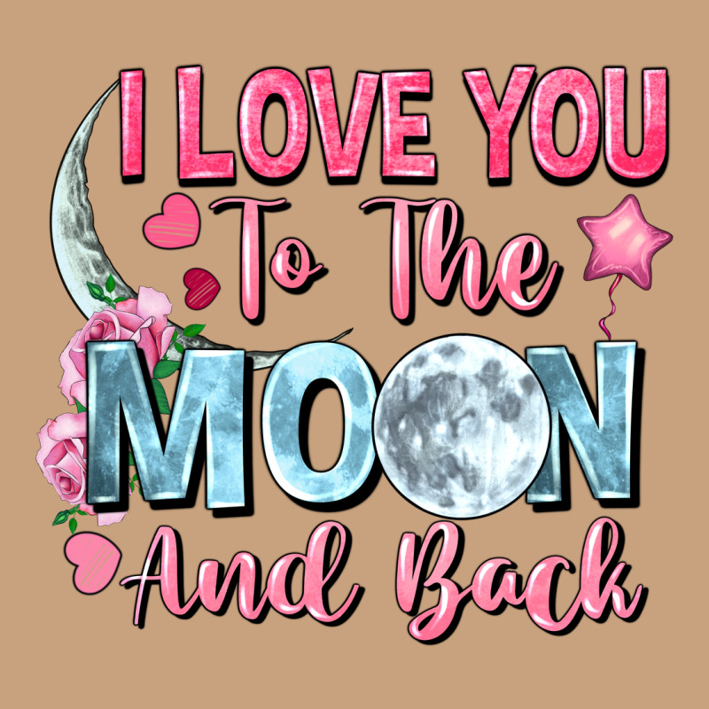 I Love You To The Moon And Back Vintage Tee by FaDigitalArtStudio | Teevron