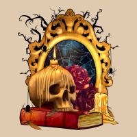 Halloween Skull Candles And Roses Heavyweight Sweatshirt | Teevron