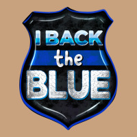 I Back The Blue 4th Of July Vintage Tee | Teevron