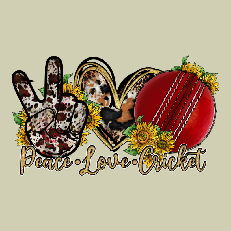 Peace Love Cricket Heavy Core Tee by RacoonDesign | Teevron