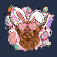 Highland Heifer Easter Premium Hoodie | Teevron