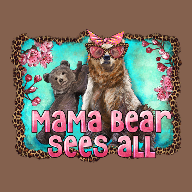 Mama Bear Sees All Zipper Hoodie by Artiststas | Teevron