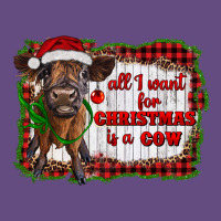 All I Want For Christmas Is A Cow Highland Calf Vintage Hoodie | Teevron