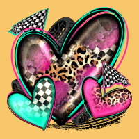 Race Hearts Vintage Hoodie | Teevron