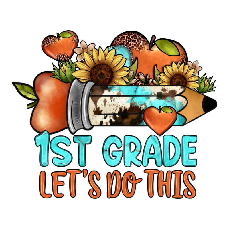 1 St Grade Let's Do This Long Sleeve Tee by JahusDesignShop | Teevron