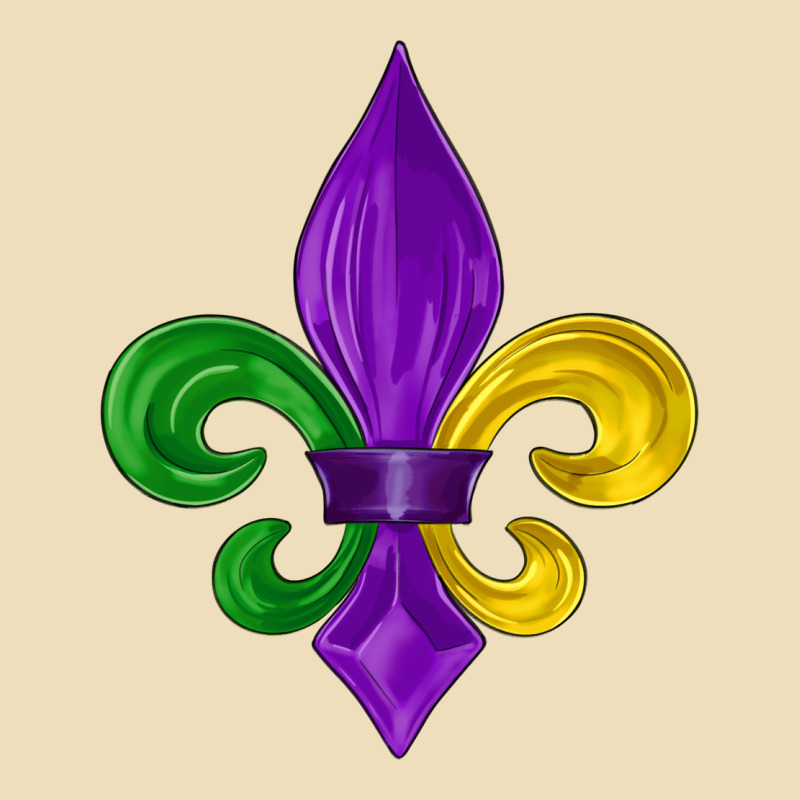 Mardi Gras Fleur De Lis Premium Hoodie by LillyAllenDesigns | Teevron