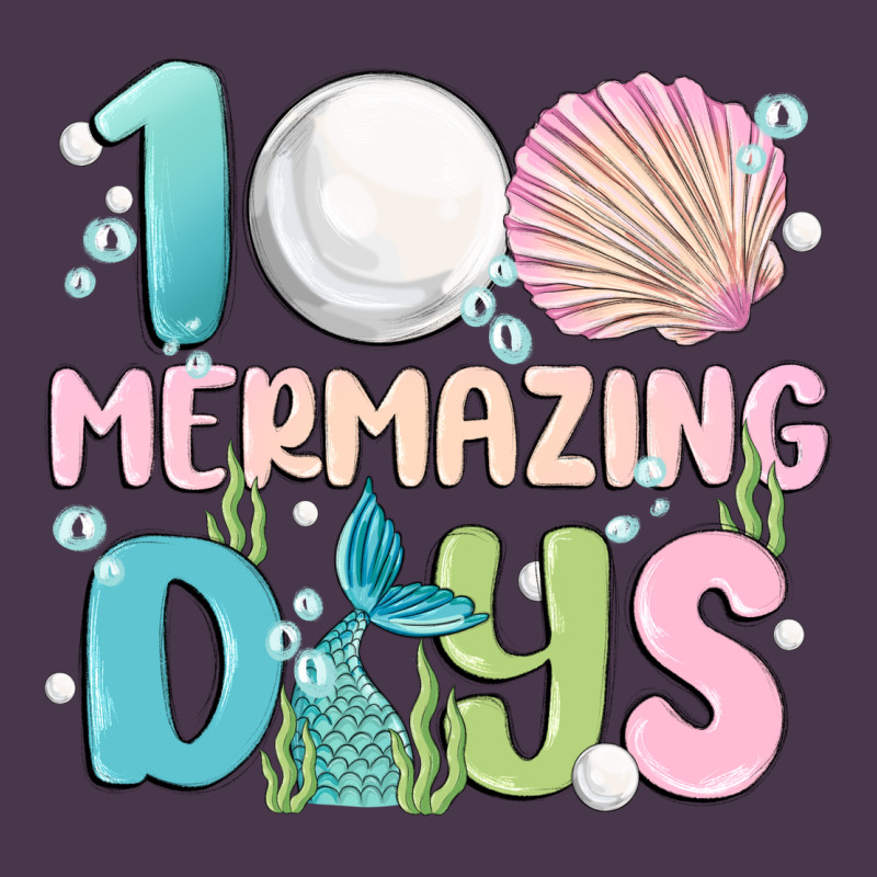 100 Mermazing Days Heavyweight Hoodie by MaliasSmallBusiness | Teevron
