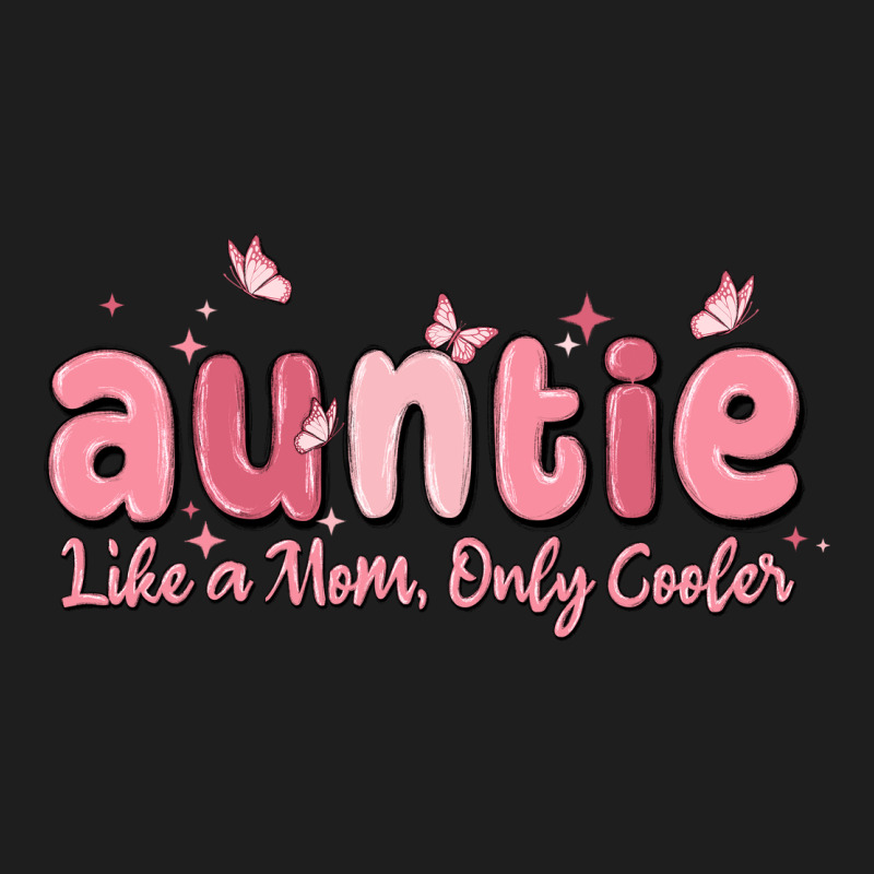 Auntie Like A Mom Only Cooler Heavyweight Hoodie by MaliasSmallBusiness | Teevron