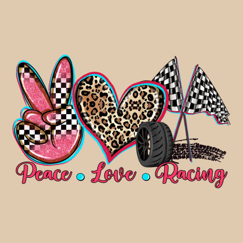 Peace Love Racing Heavyweight Sweatshirt by Zillion Design Studio | Teevron