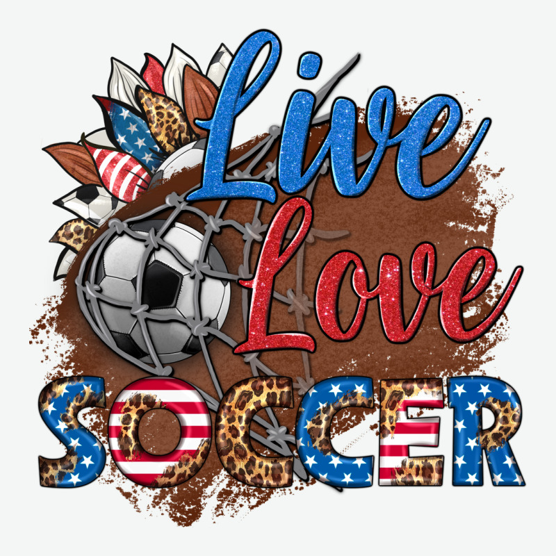 Live Love Soccer Urban Heavy Tee by HRA Design Shop | Teevron