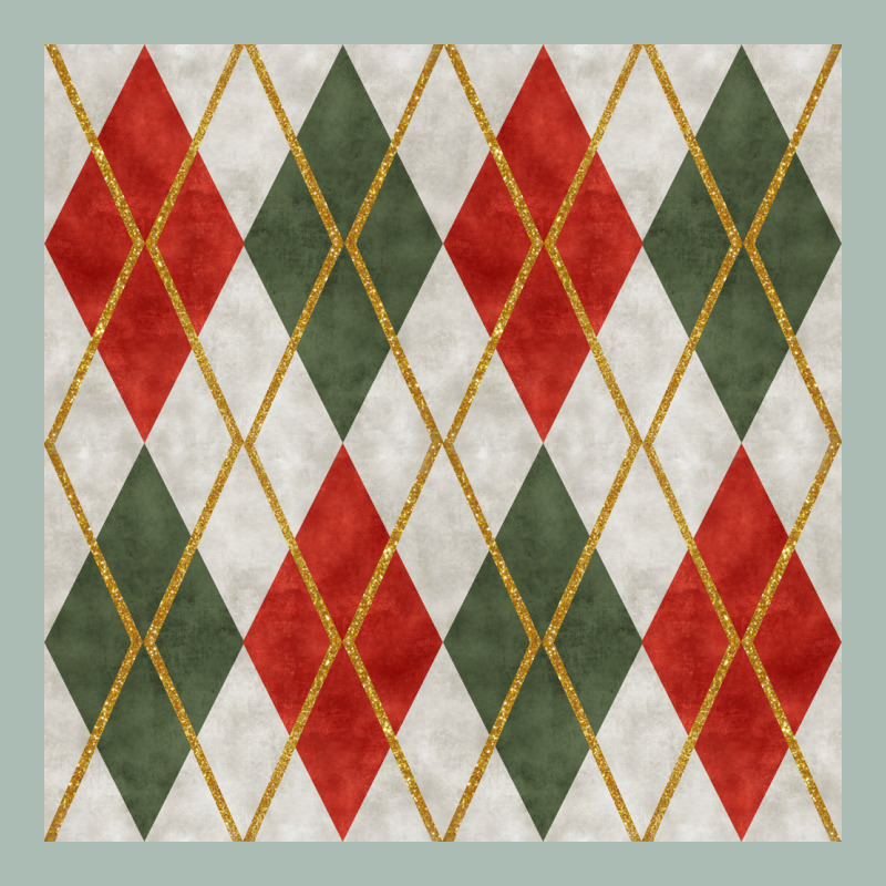 Christmas Diamond Plaid Seamless Pattern Classic Tee by BundleAndBundleShop | Teevron