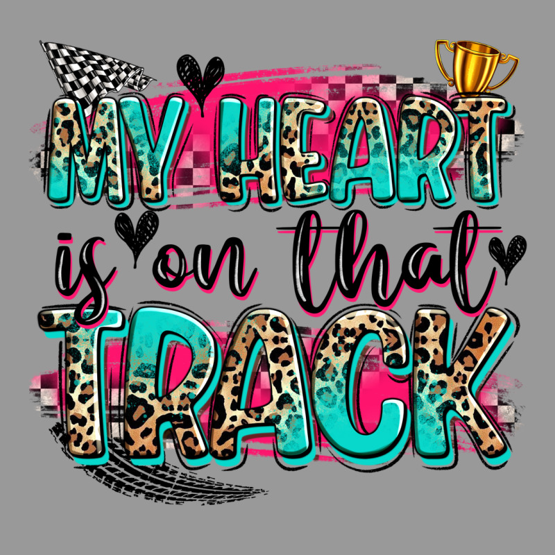 My Heart Is On That Track Vintage Hoodie by Zillion Design Studio | Teevron
