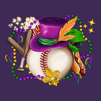 Mardi Gras Baseball Premium Hoodie | Teevron