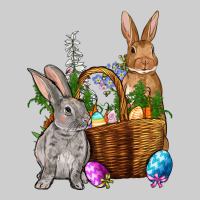 Bunnys Carrots Eggs With Basket Easter Premium Sweatshirt | Teevron