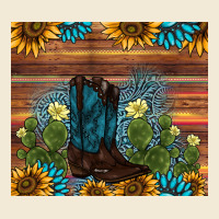 Boot Cactus Sunflower Gemstone Premium Hoodie | Teevron