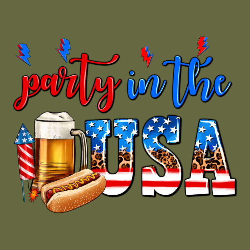 Party In The Usa Long Sleeve Tee by AdoDesignShop | Teevron