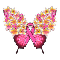 Pink ribbon Breast Cancer butterfly | Teevron