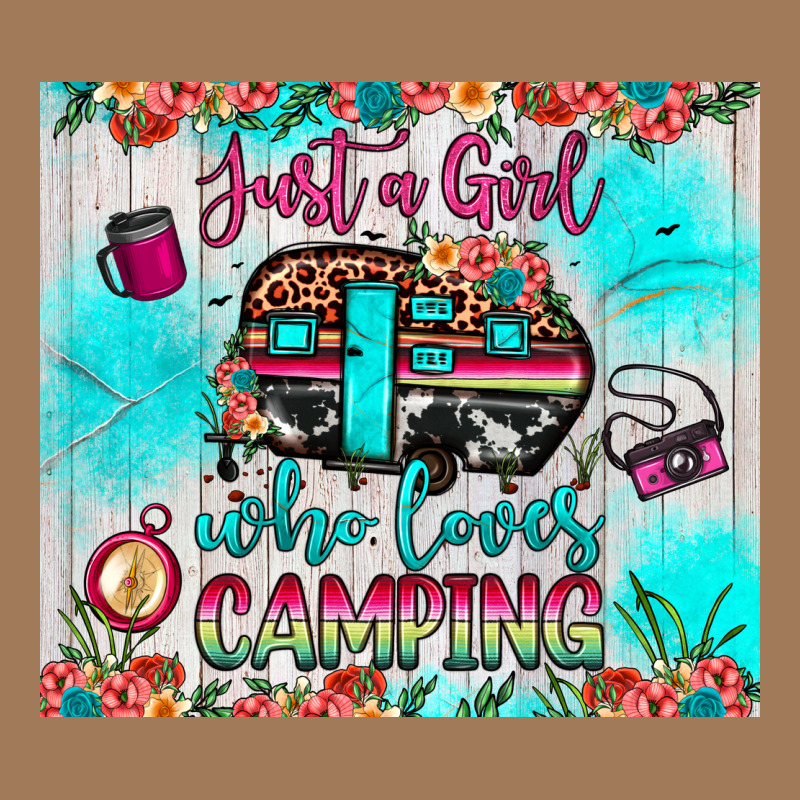 Just A Girl Who Loves Camping Classic Tee by JahusDesignShop | Teevron