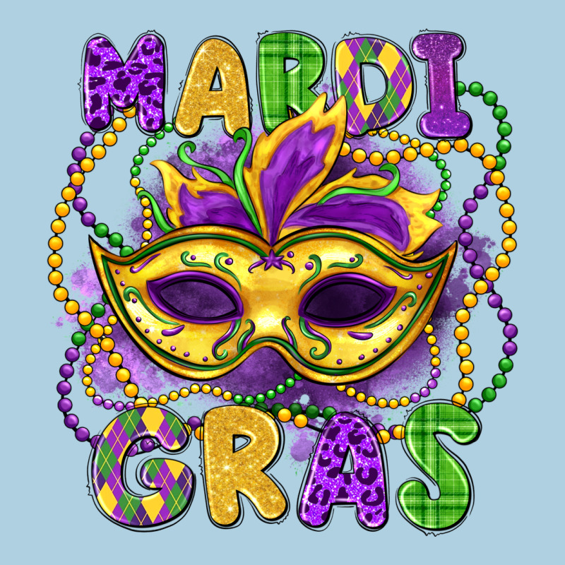 Mardi Gras Mask Premium Hoodie by LillyAllenDesigns | Teevron